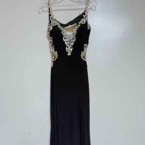 Jasz Couture Gown (Black & Gold)